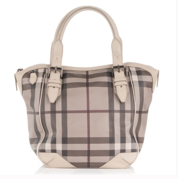 Authentic Burberry Horseferry Smoked Tote - Picture 1 of 6